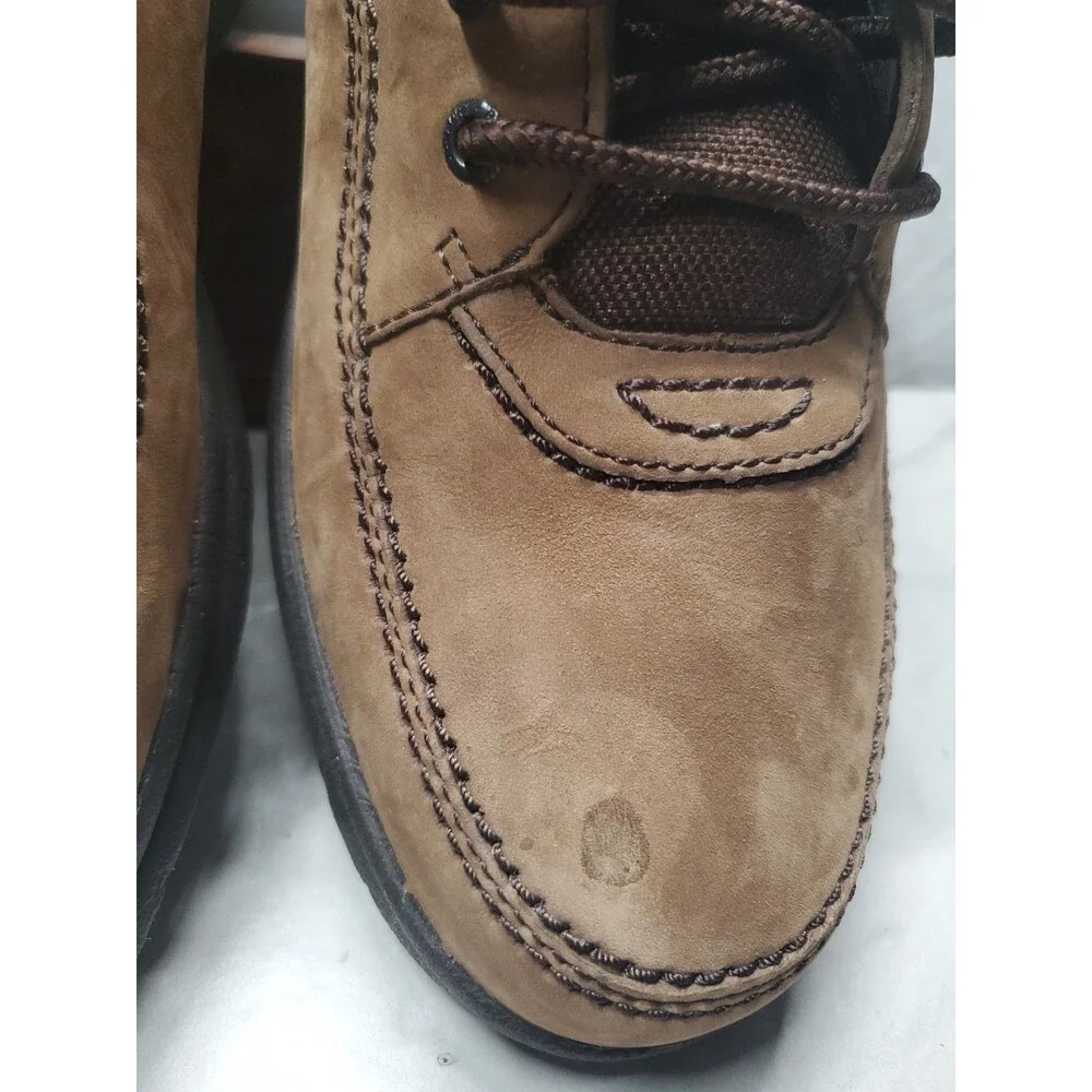Rockport World Tour Men's 13 Classic Nubuck Leather Lace Up Casual Walking Shoe